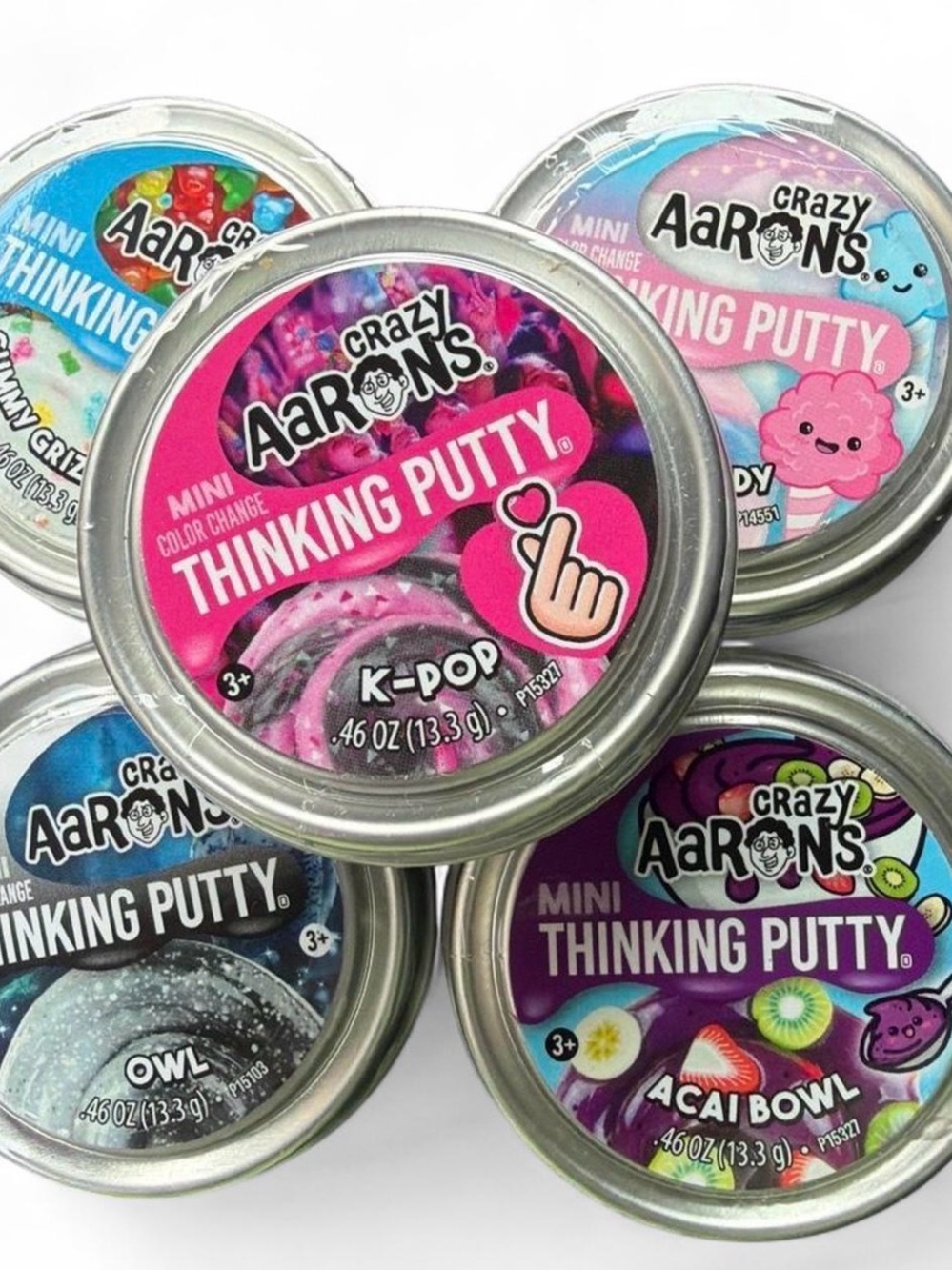 K-Pop Mini Thinking Putty - Pink Color Change
